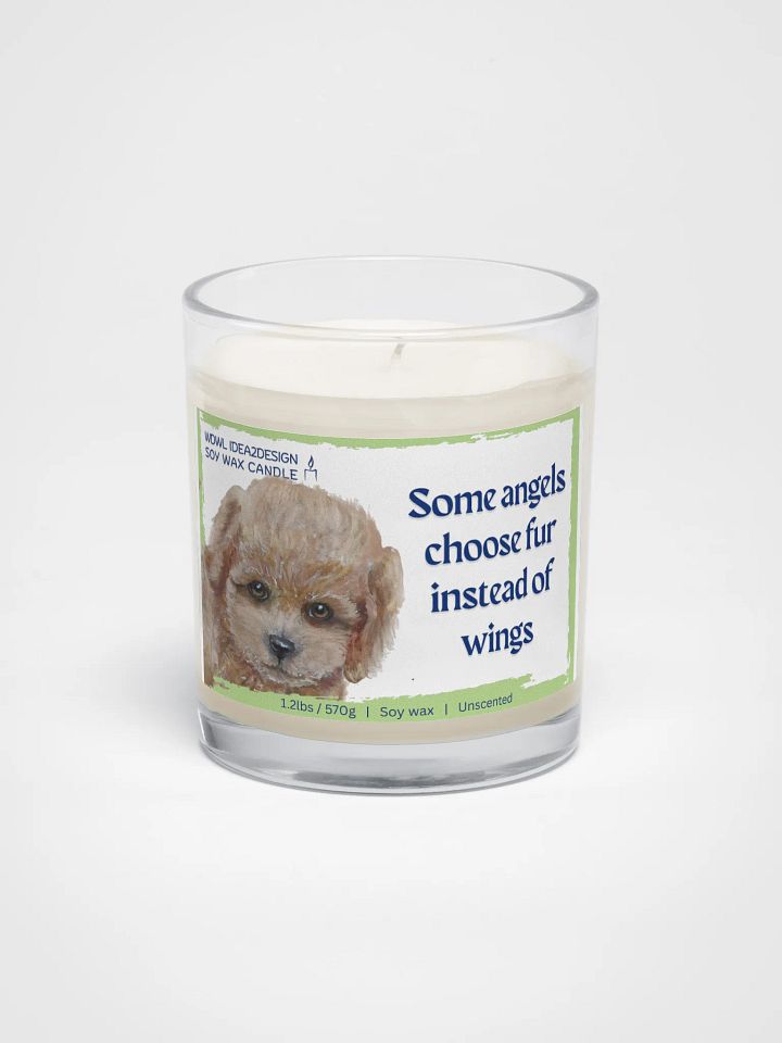 Poodle Dog Lover Best Gift, Large Capacity, Great Value & Eco-Friendly Candle – 1.2 lbs of Pure Serenity product image (1)