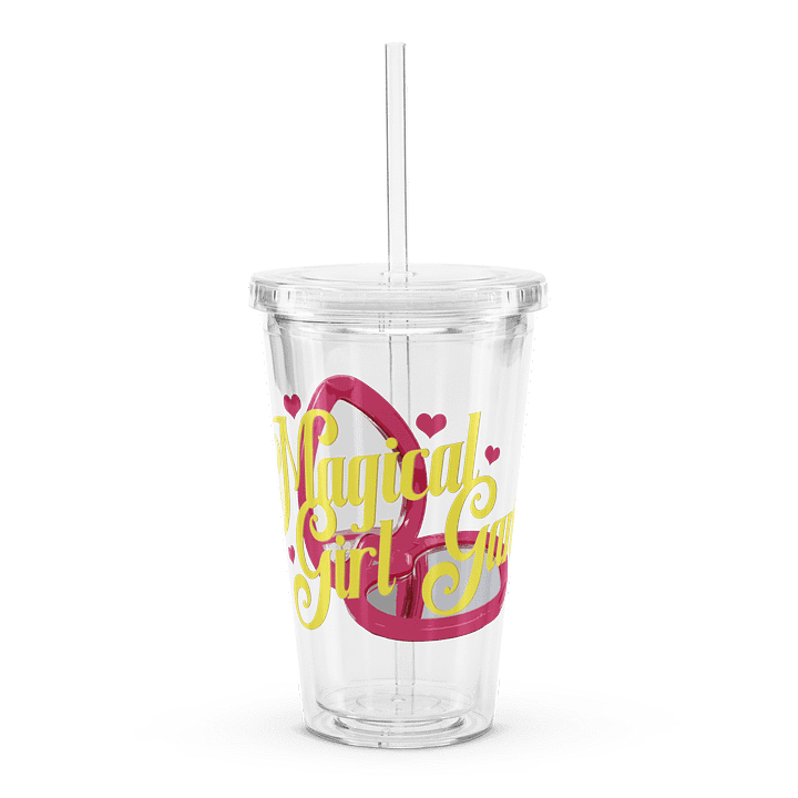 Magical Girl Gang - Clear Plastic Tumbler product image (1)