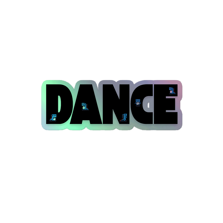 DANCE Dino Holo Sticker product image (2)