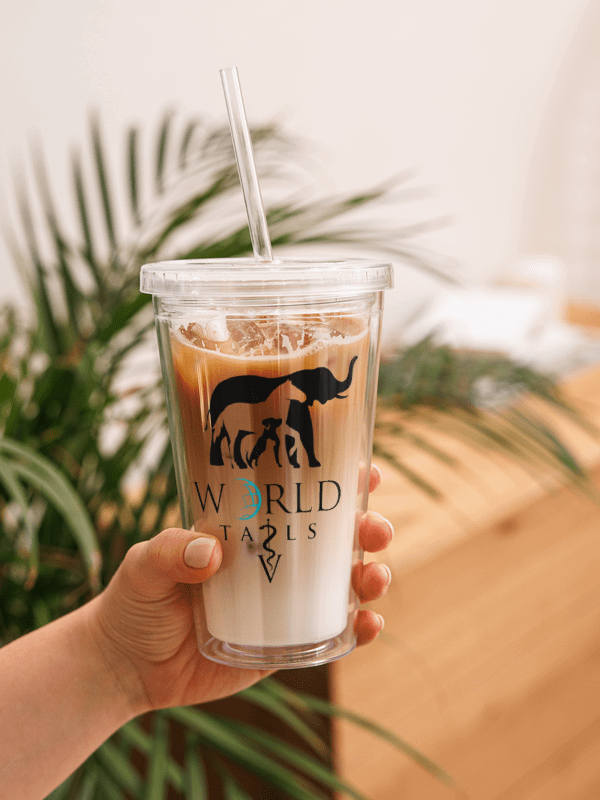 Logo Clear Tumbler product image (1)