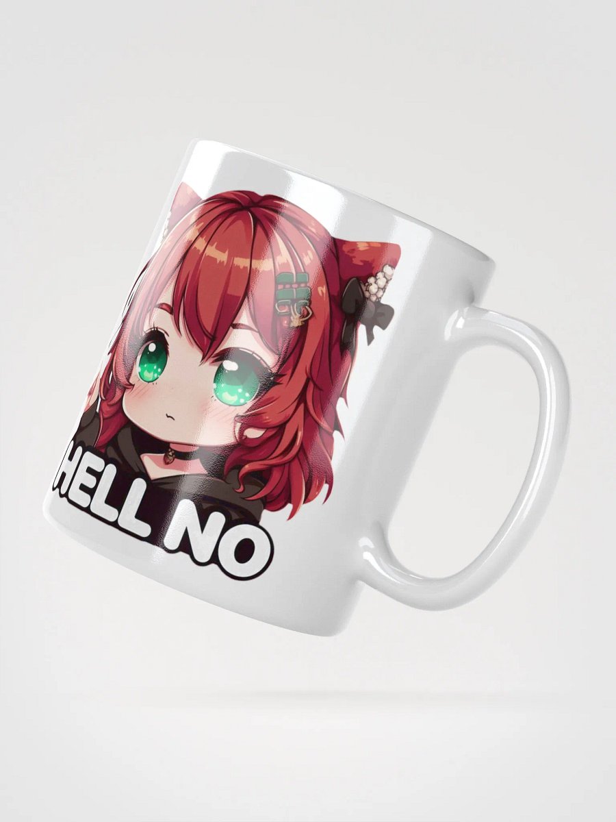 BunnyVA Hell No White Glossy Mug product image (2)