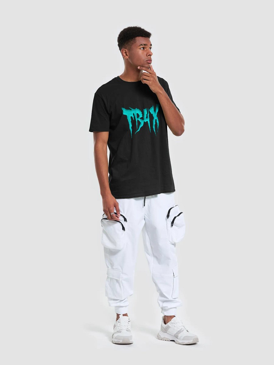 TB4X Cyan Logo T-Shirt product image (5)