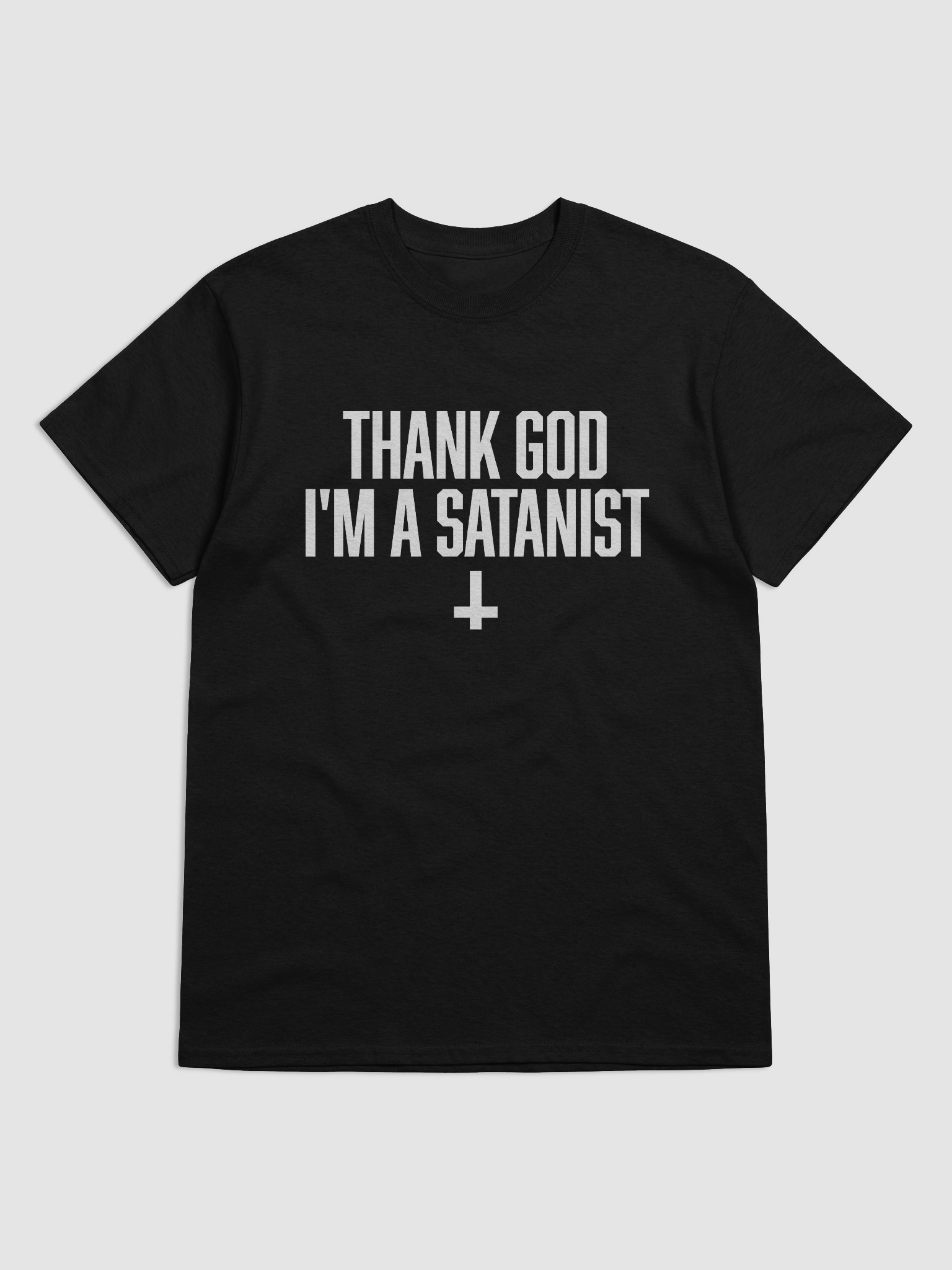 Thank God I'm A Satanist - Shirt product image (18)