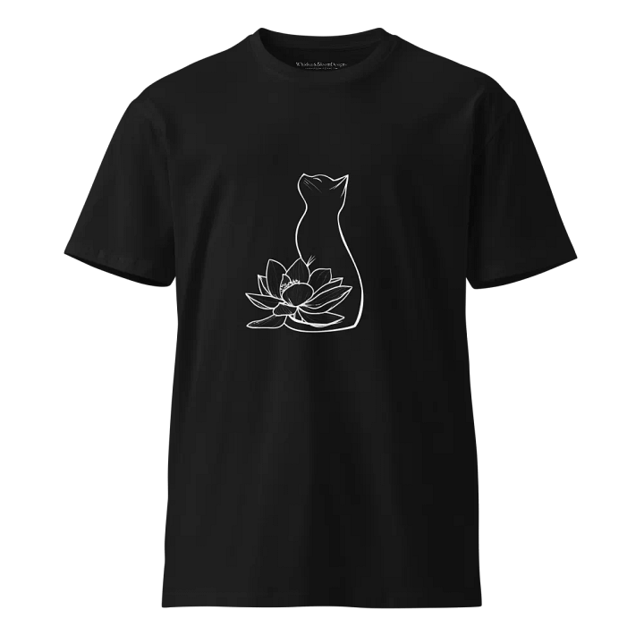 Water Lily Cat Supreme Comfort Classic T-Shirt product image (1)