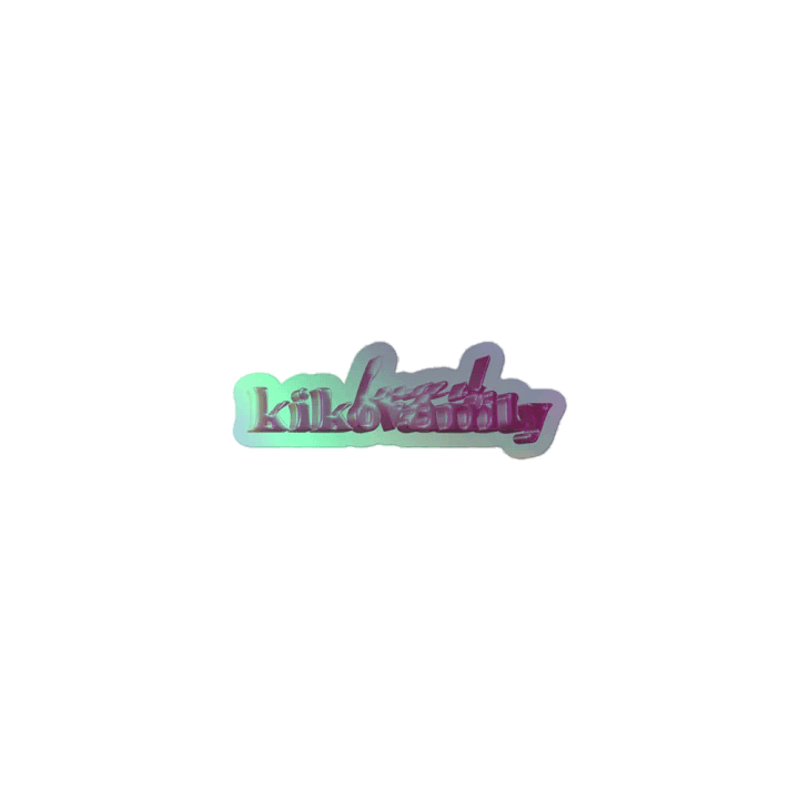 House of Kikovanity Holographic Sticker product image (1)