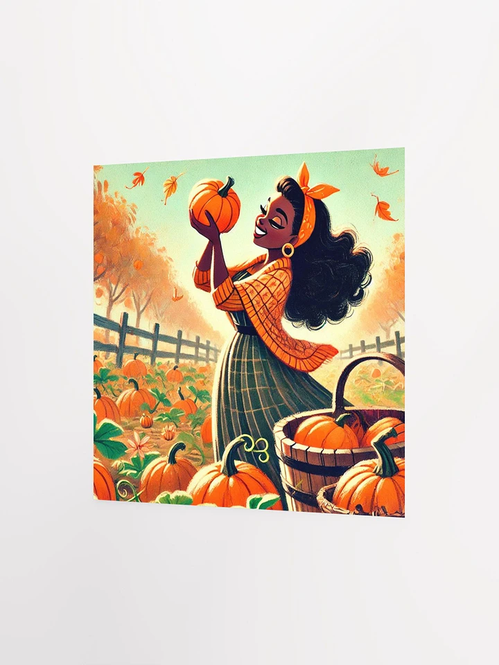 Autumn Pumpkin Patch Premium Matte Poster product image (9)