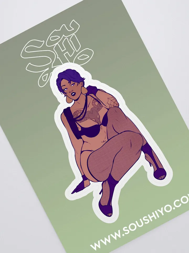 Rigger Pinup Sticker product image (1)