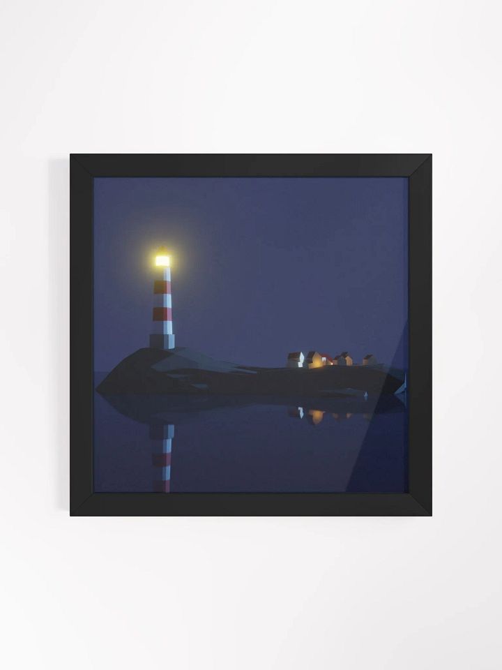 LowPloy Lighthouse Framed Print 12