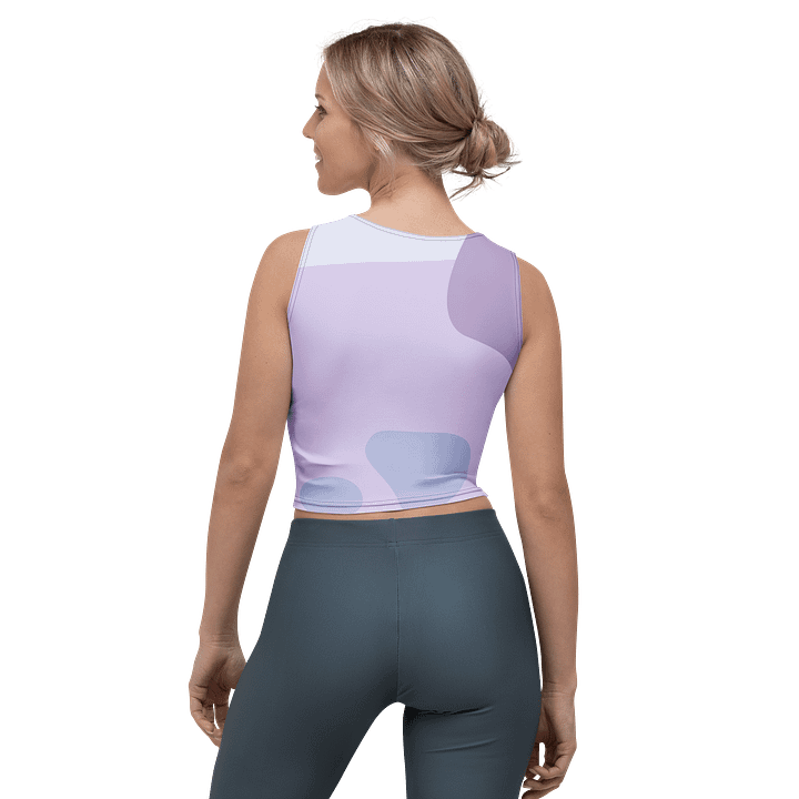 Lucky Panda All-Over Crop Top product image (2)