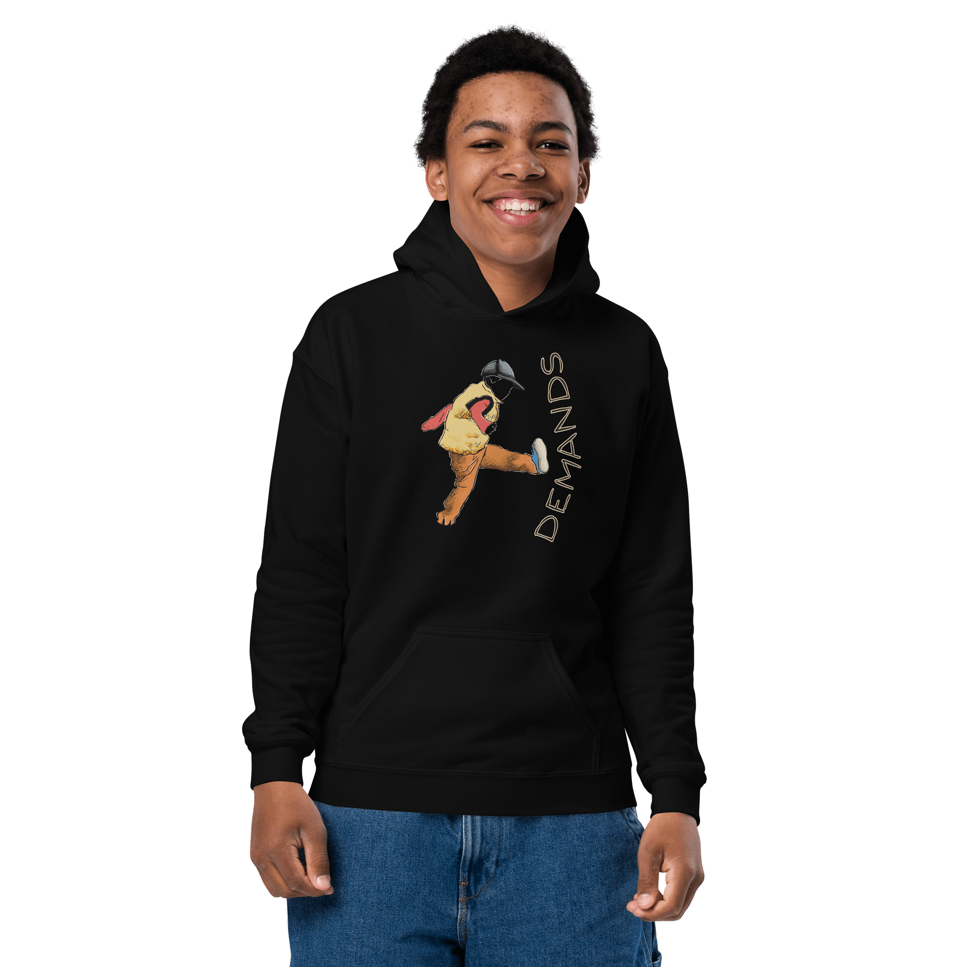 Blended Fabric Demand Youth Hoodie product image (7)