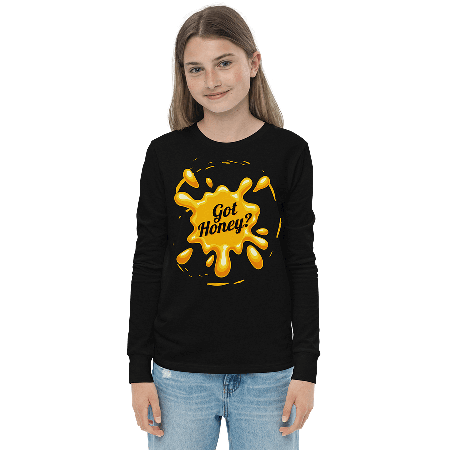 Got Honey Youth Long Sleeve T-Shirt product image (9)