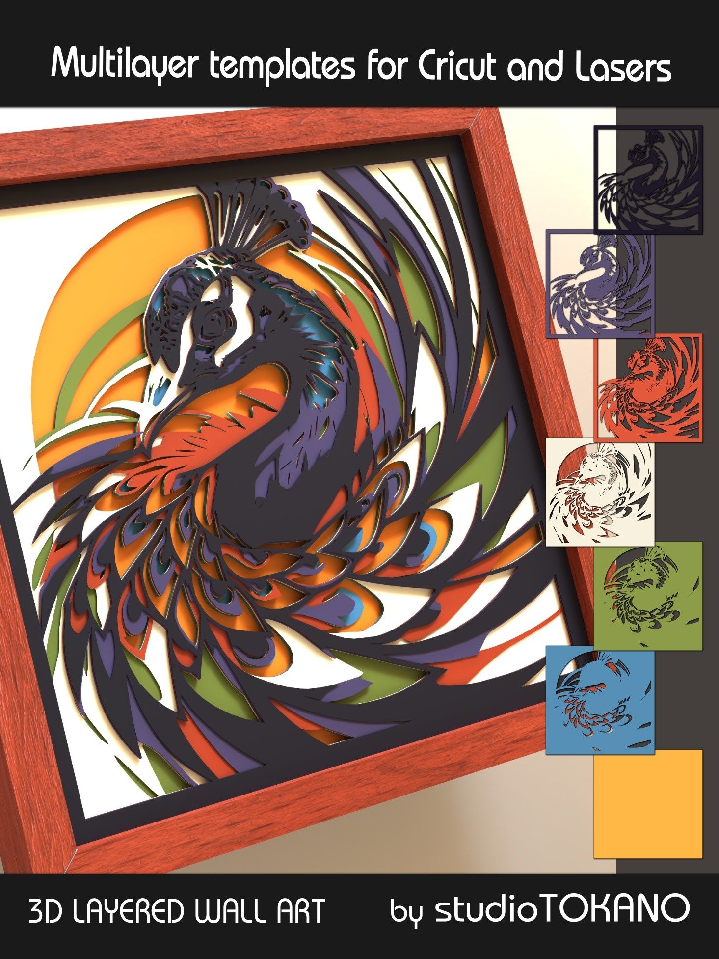 Peacock Cutting Machine File product image (7)