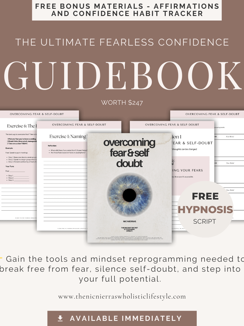 Overcoming fear & self doubt guidebook product image (2)