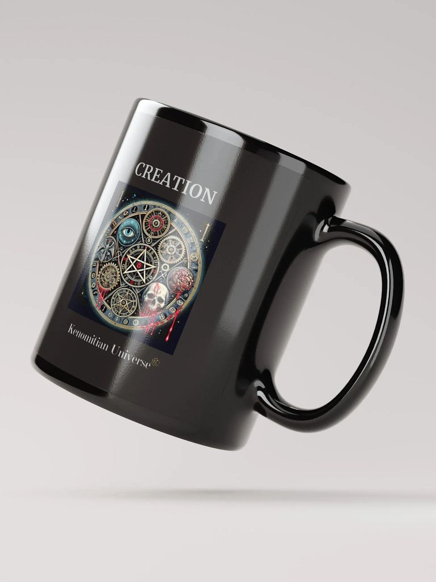 Creation | Black Glossy Mug product image (4)