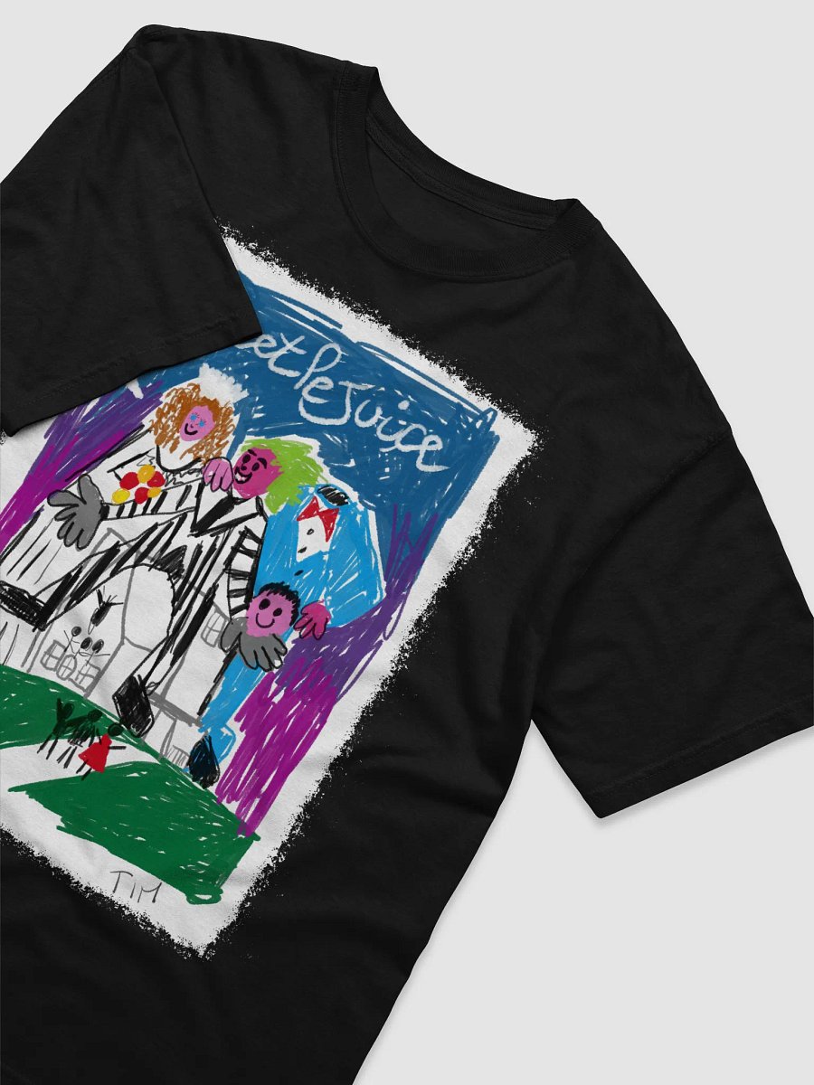 💀 “BEETLEJUICE” – Handbook for the Recently Deceased Crayon Tee Unisex Iconic Movie Style👻💜 product image (6)