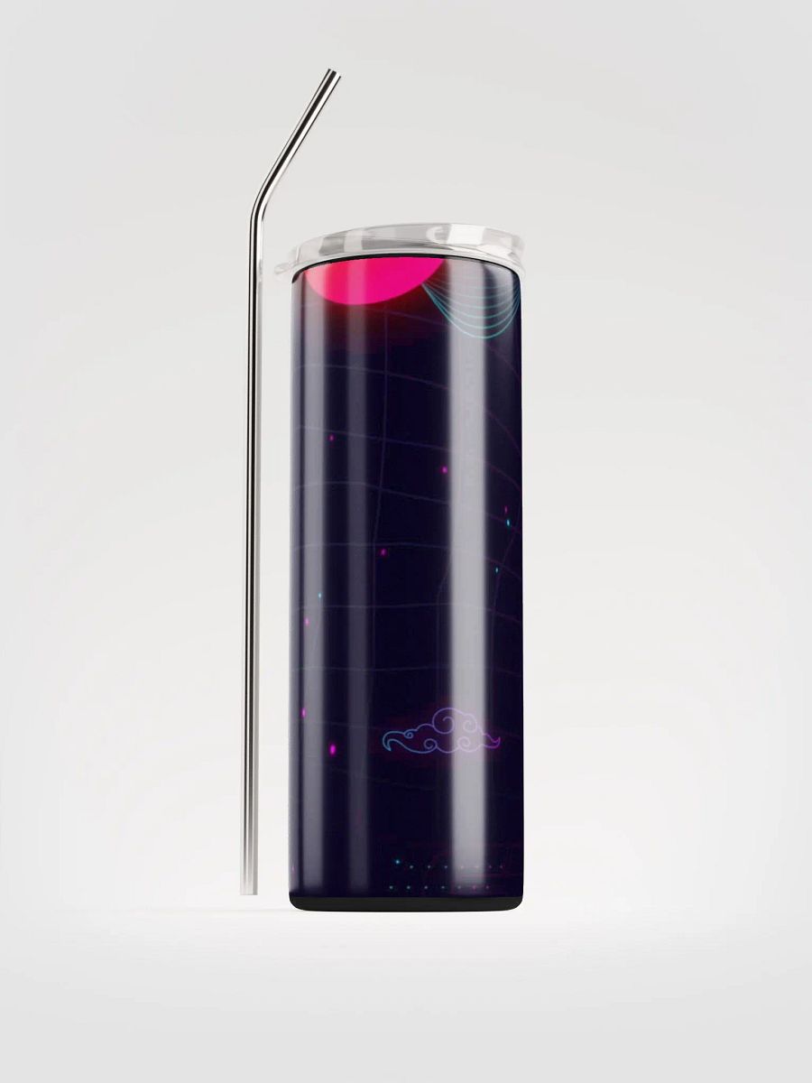 Synthwave OFFSET Sunset Stainless Steel Tumbler product image (3)