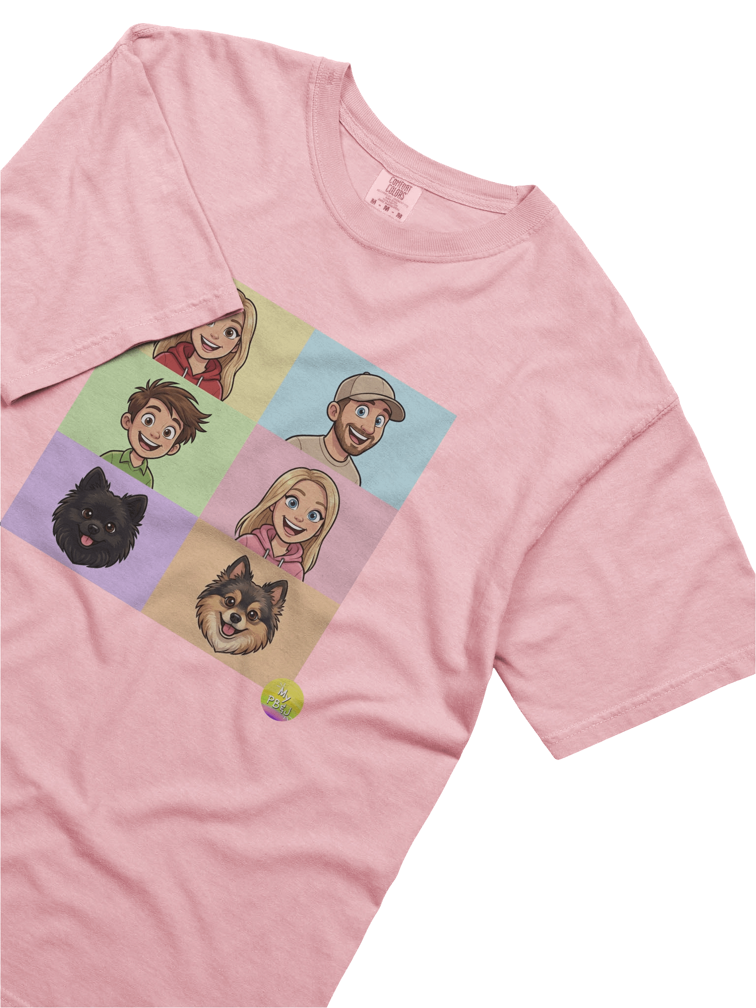 Squares My PB&J Adult Tshirt product image (35)