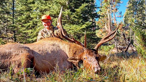 We’ve had quite the past couple days here in SD. Started off with the Antelope on Saturday where Kate shot her first one ever...