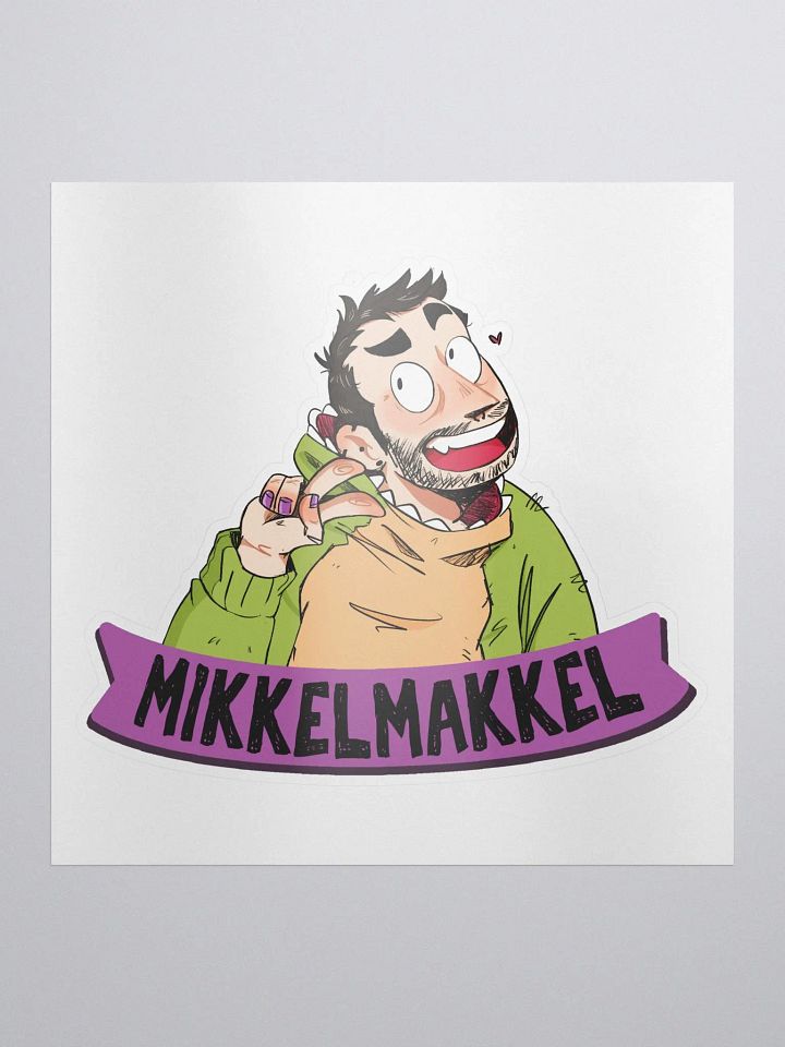 MikkelMakkel Dino Onesie Sticker product image (1)