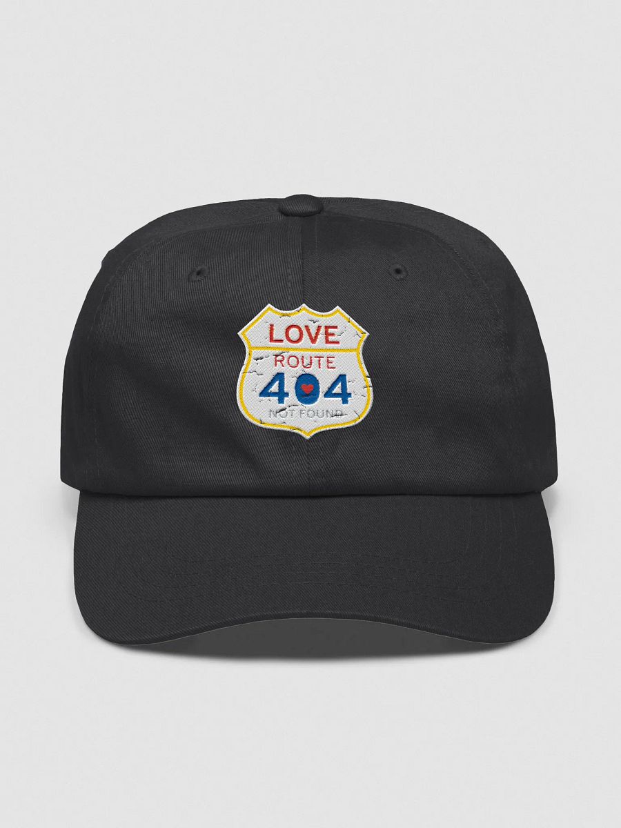 404 Love Route Cap - Casual Dad Hat, Gift for Dad, Summer Accessory, Travel Hat product image (3)