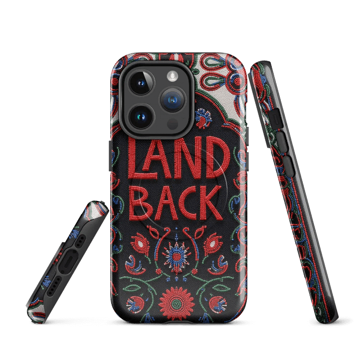 Land Back Floral MagSafe® Tough Case product image (3)