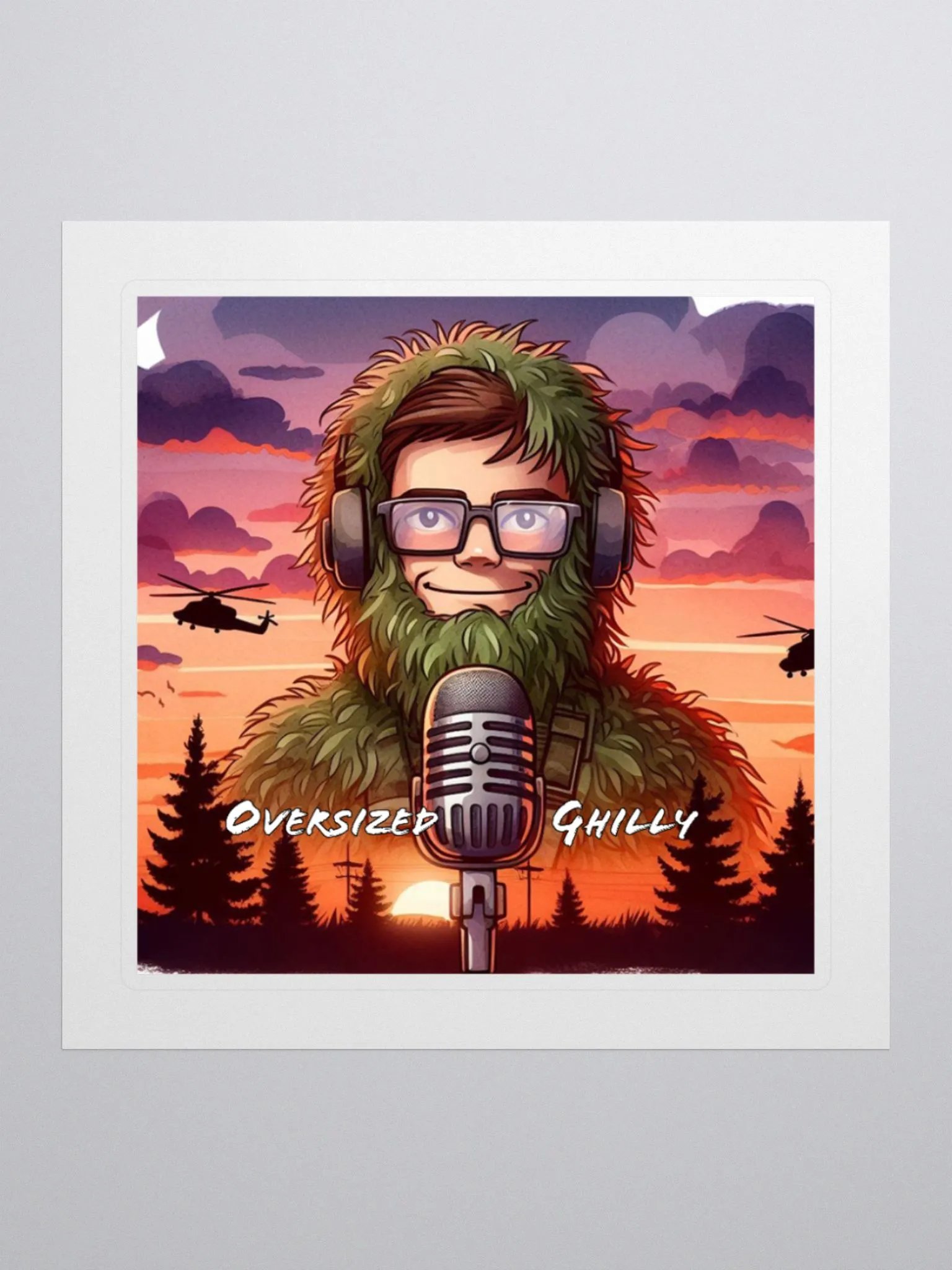 Oversized Ghilly Sticker product image (2)