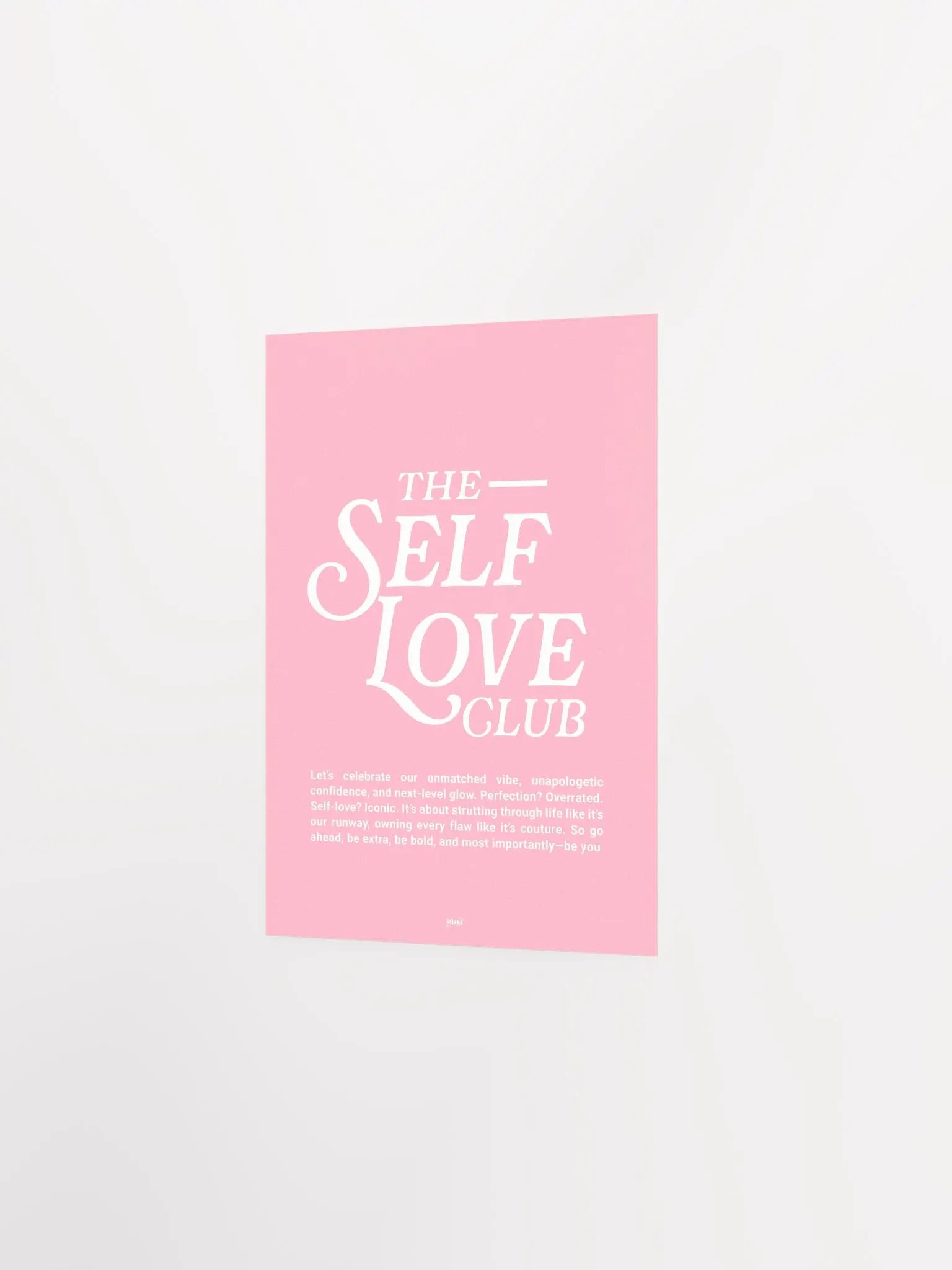 Self Love Club Pink Print product image (6)