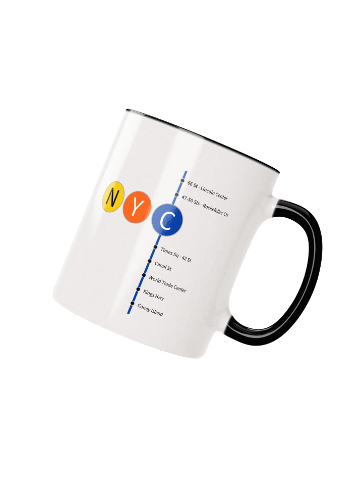 NYC Subway and No Sleep Till Brooklyn Mug product image (3)