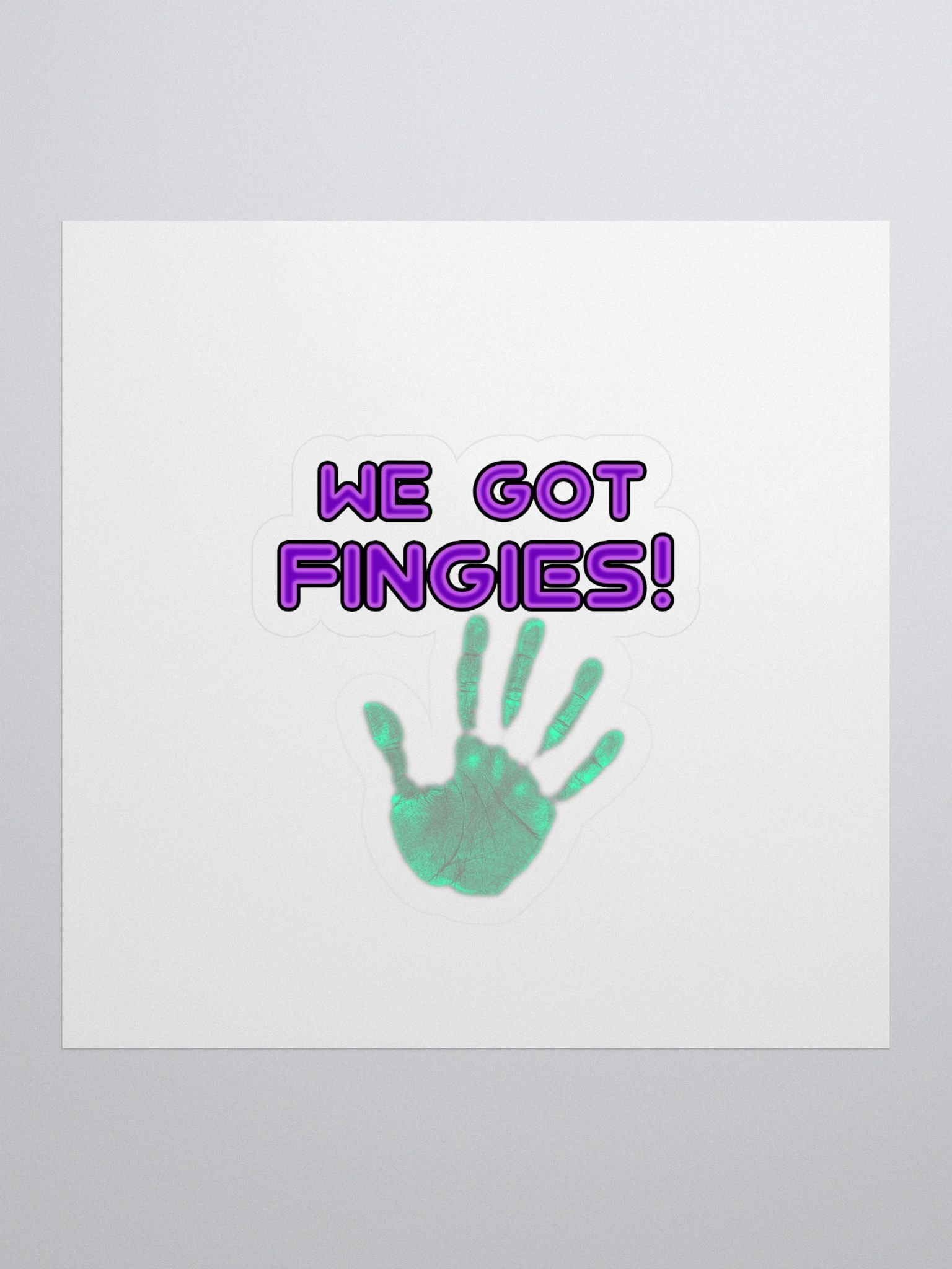 Fingies Kiss Cut Stickers product image (1)