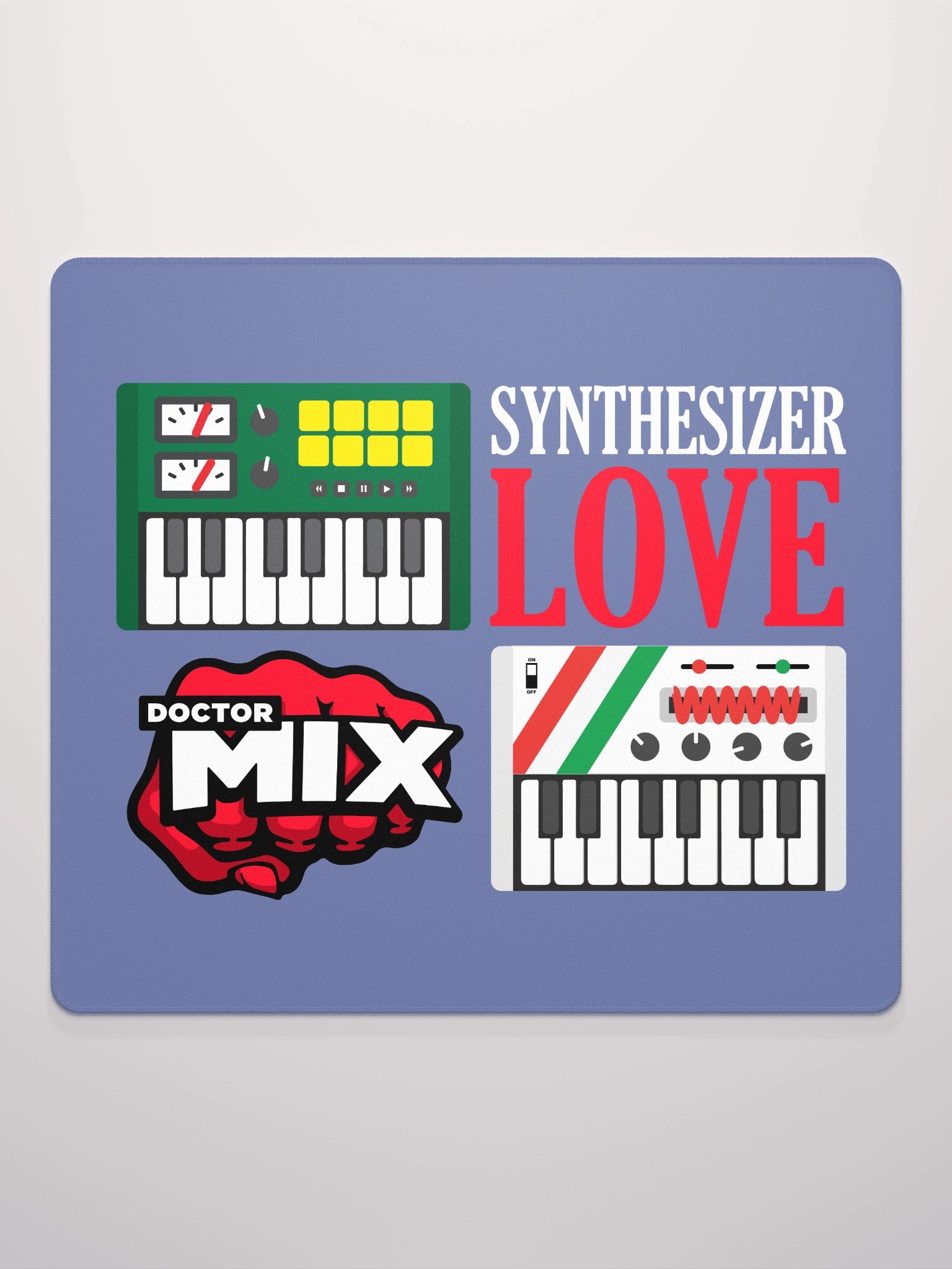Synthesizer Love Large Studio Mouse Pad product image (2)