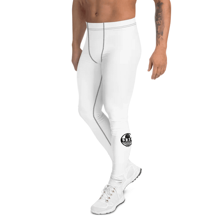 SB3L Athletic Leggings White product image (1)