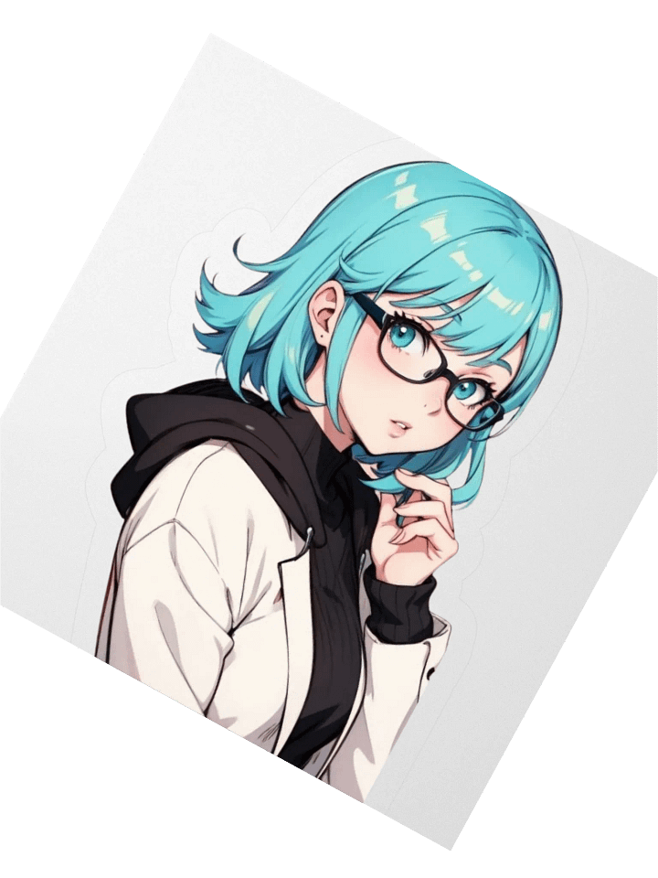 (AQUA WAIFU) K STICKERS product image (5)