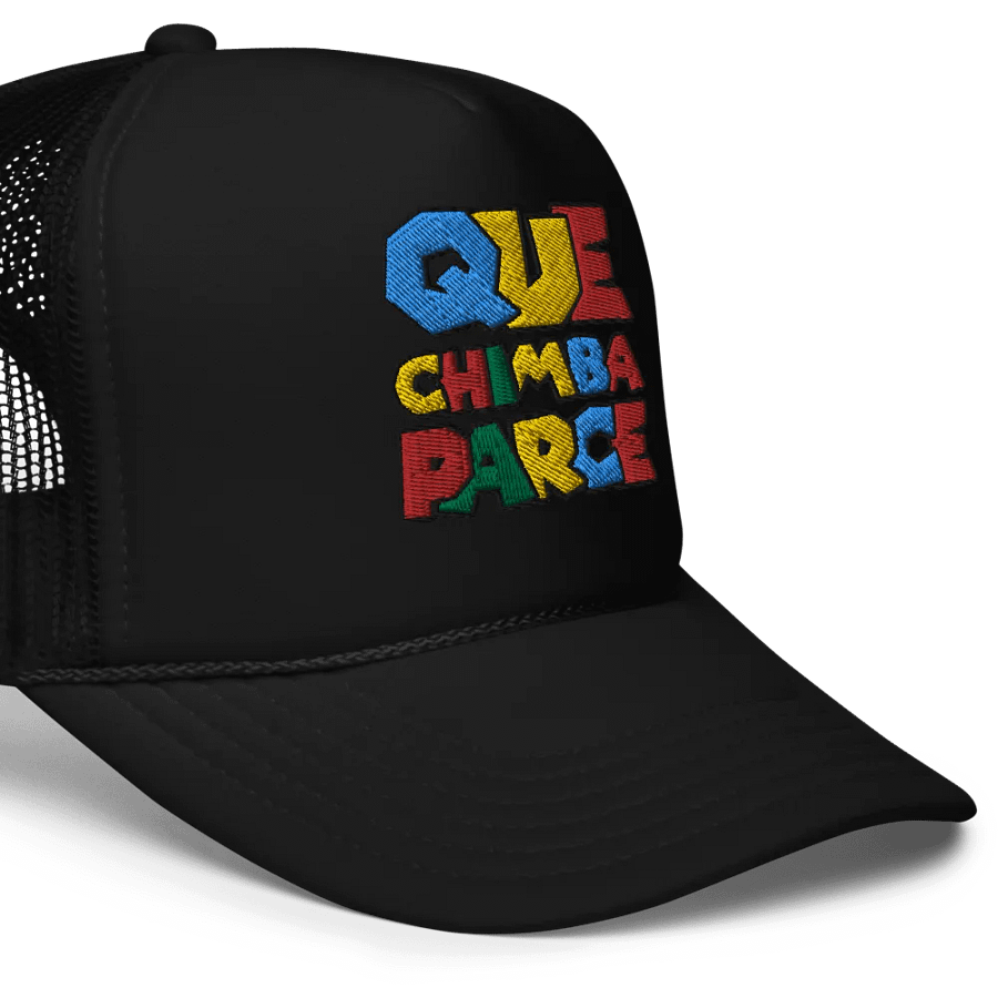 Foam Trucker Hat Que Chimba Parce product image (7)