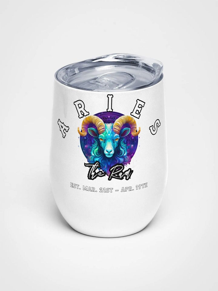 Aries - Zodiac Wine Tumbler product image (1)