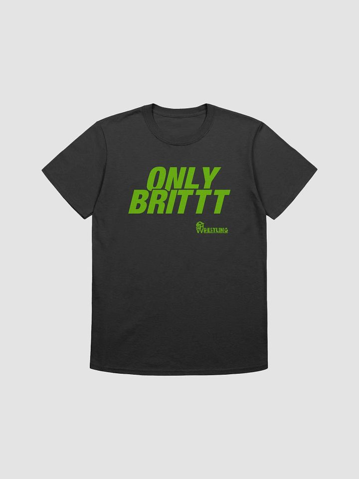 QSHW ONLY BRITTT (GREEN DESIGN) T-SHIRT product image (1)