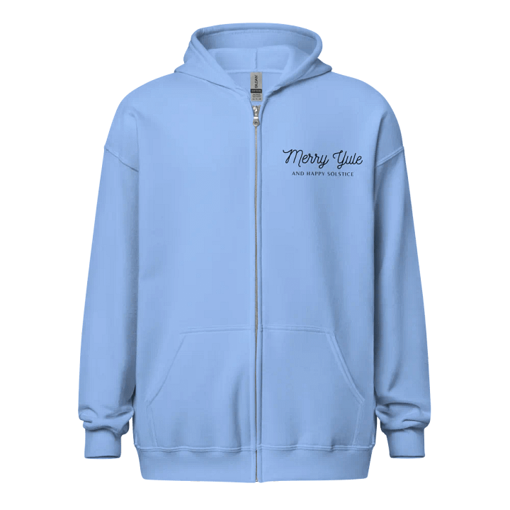 Merry Yule Zip Hoodie product image (2)