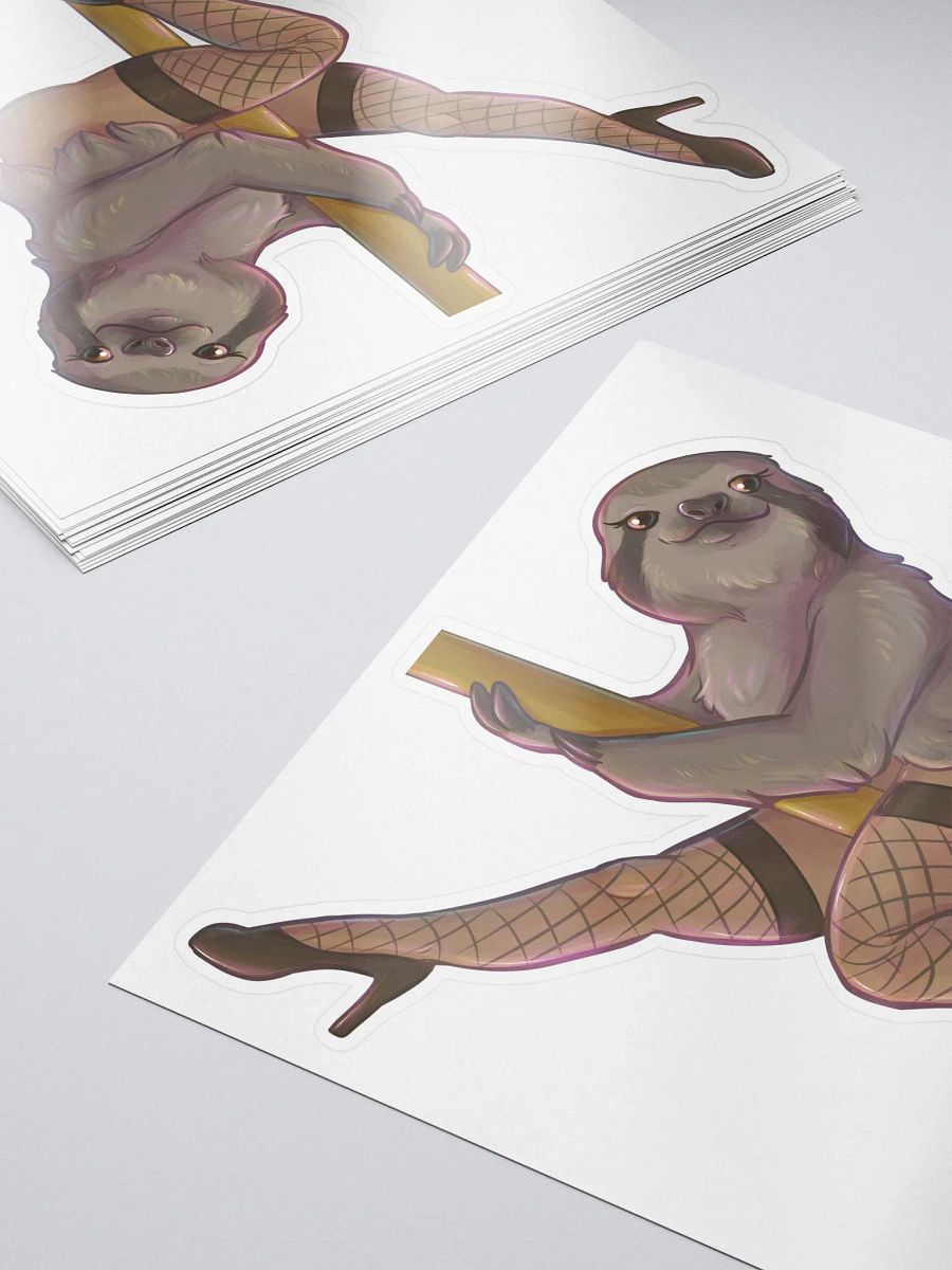 Lusty Sloth Sticker product image (6)