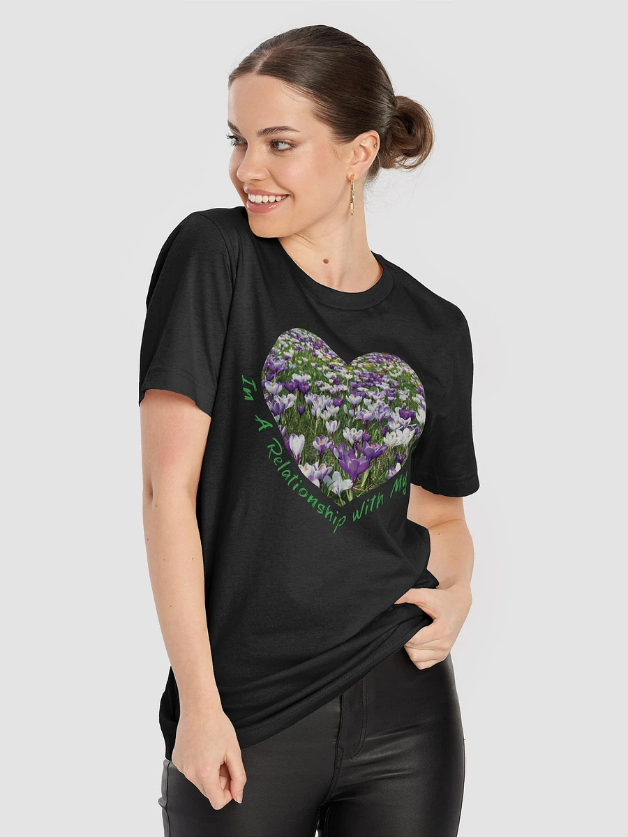 Garden Love Crocus Heart T-Shirt product image (52)