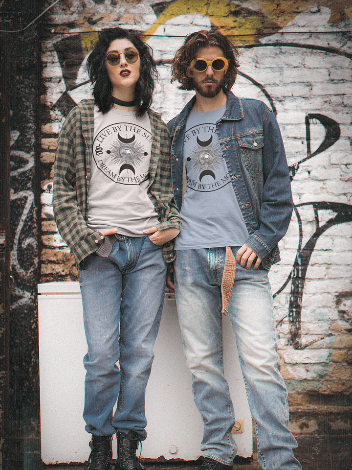 Live By The Sun | Unisex Bella+Canvas Supersoft T-Shirt product image (1)
