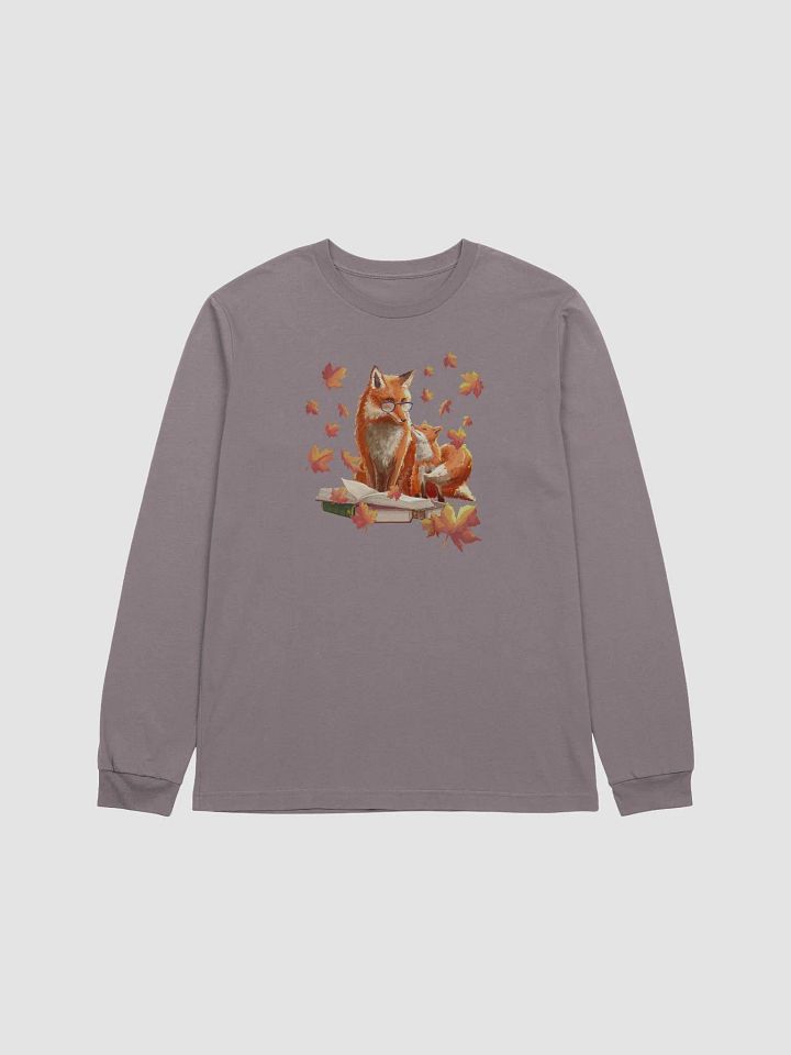 Fall Fox Family Bella Supersoft Long Sleeve T-Shirt product image (4)