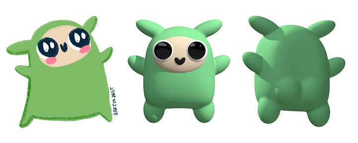 Chaos Giblet STL product image (1)