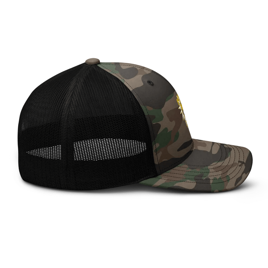 Blame The Turtle! Camo Trucker Hat product image (7)