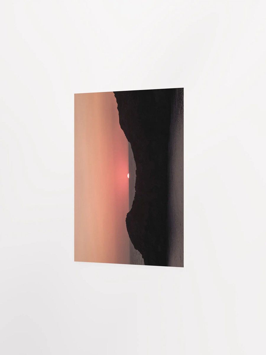 Tramonto in Sardegna - Enhanced Matte Paper Poster product image (3)