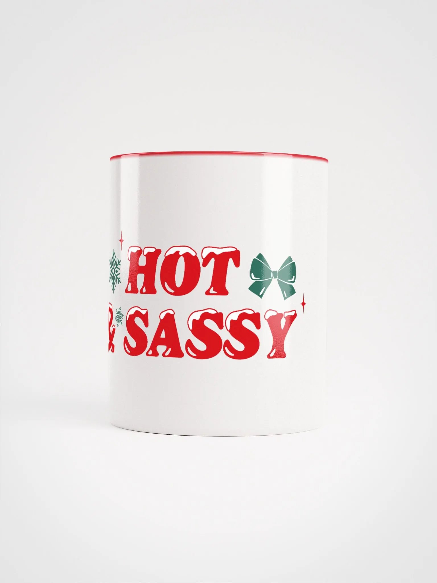 "Hot & Sassy" Mug - Red product image (1)