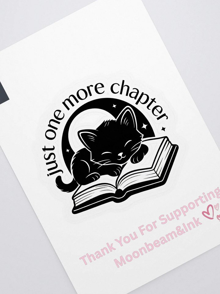 One More Chapter Sticker product image (1)