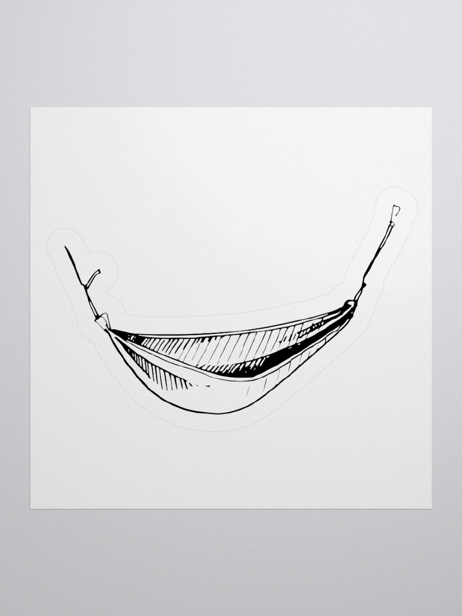 Staycation Hammock Sticker product image (1)