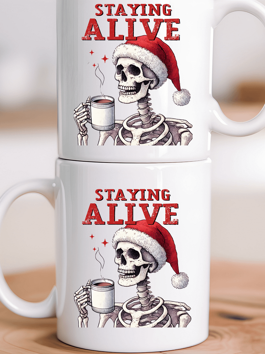 Skeleton Christmas Coffee Mug – 