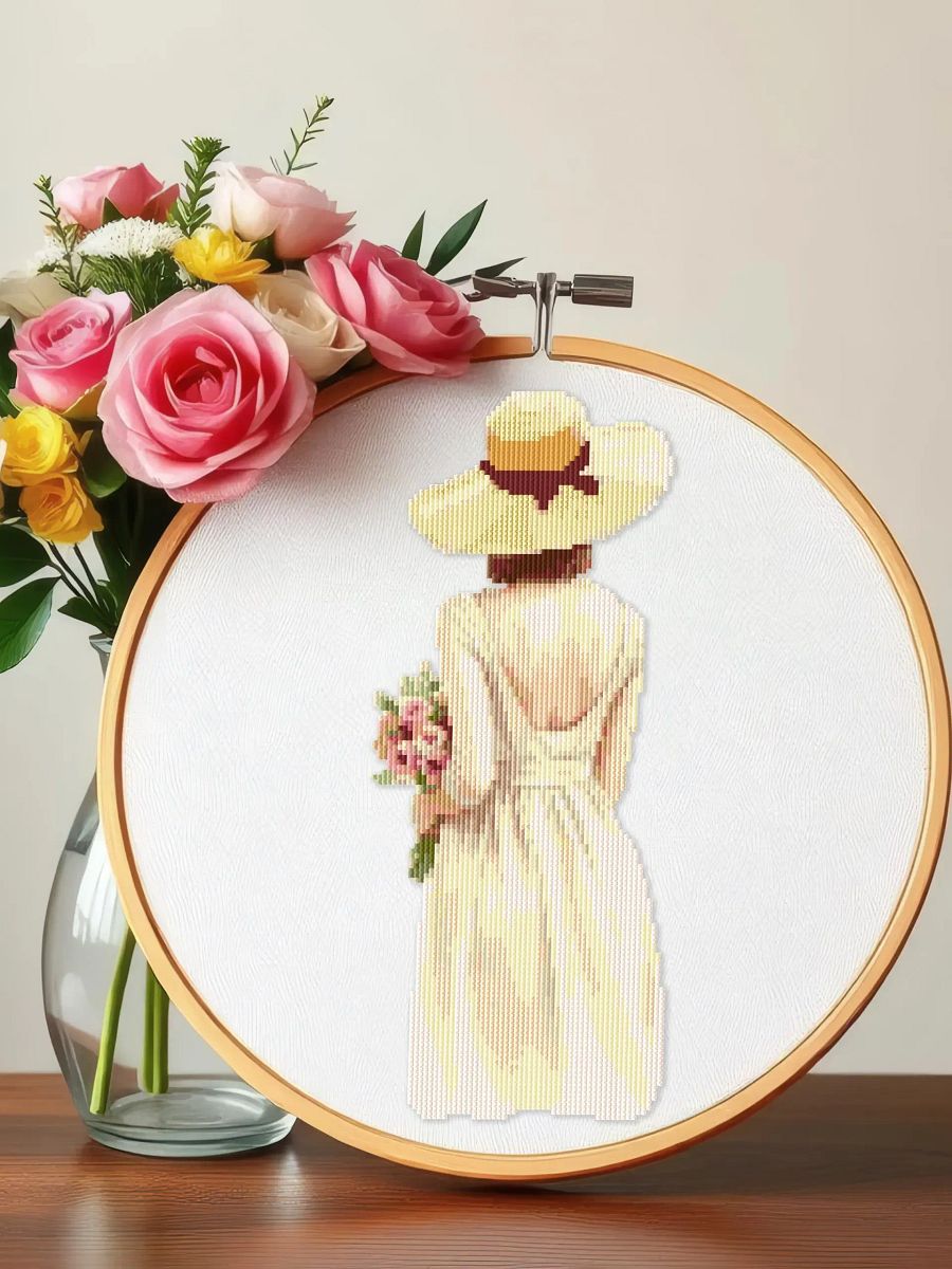 Girl Carrying Flowers product image (3)