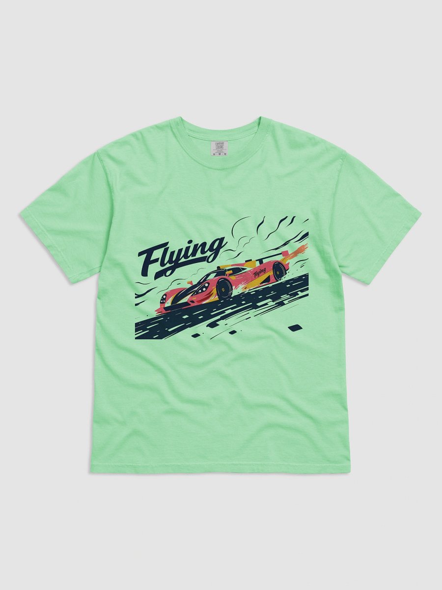 Supersonic Race Car | 'Flying' Speed Art Print T-Shirt product image (5)