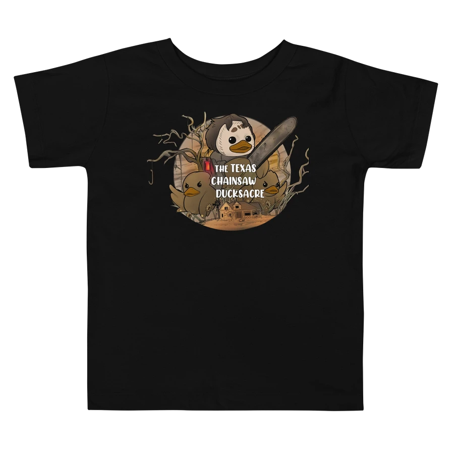 The Texas Chainsaw Ducksacre Toddler Tee product image (5)